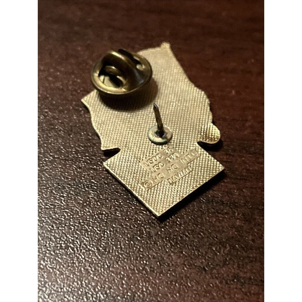 Vintage 1988‎ Seoul Olympics Coca Cola Hodori Tiger Morocco Flag Lapel Pin